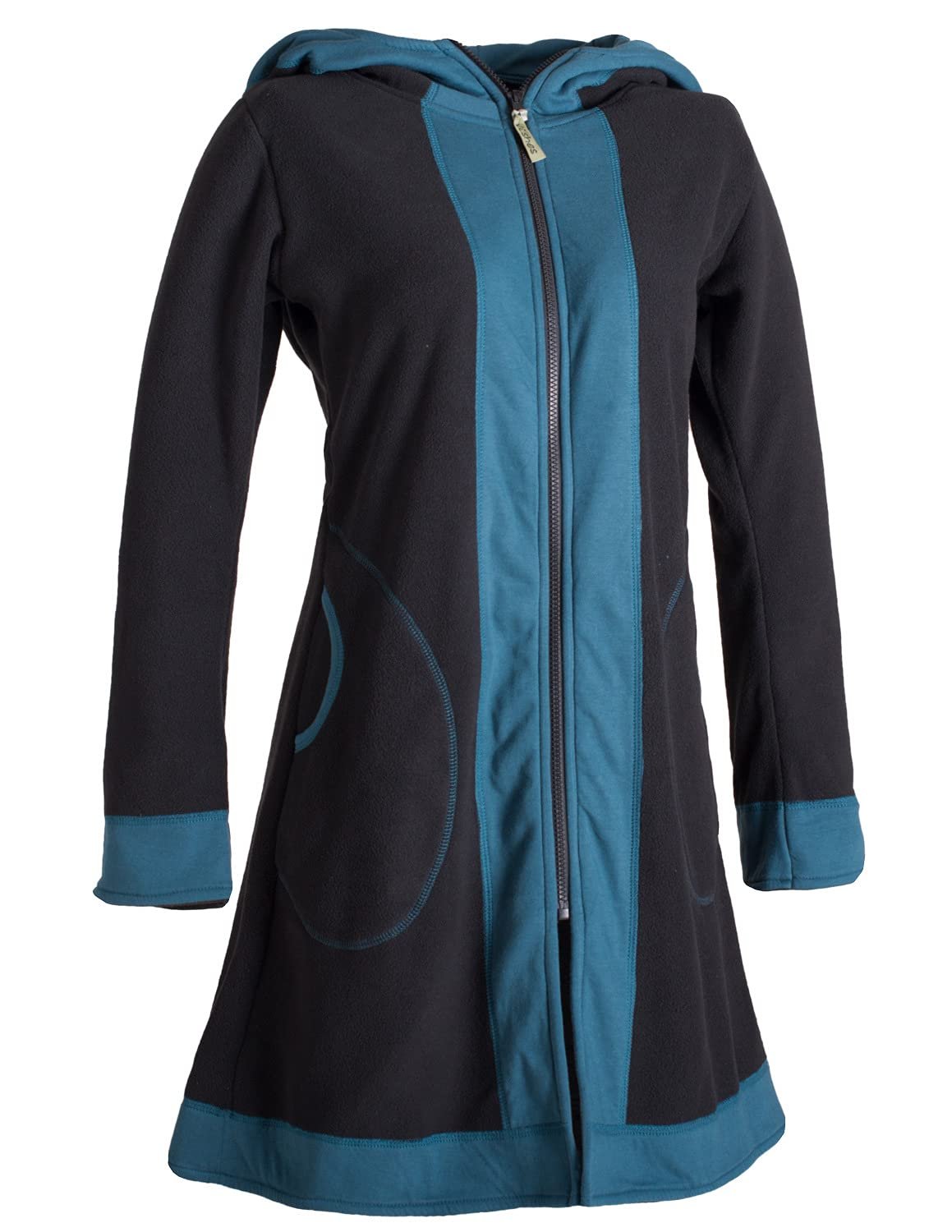 Пальто Vishes Мягкий эко-флис для переходного периода с большими контрастными карманами, фото №4 Пальто Vishes Мягкий эко-флис для переходного периода с большими контрастными карманами, фото №4