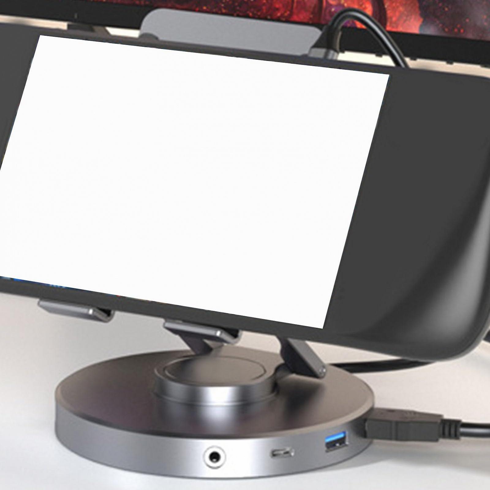 Регульована Підставка для Планшета Elprico з USB C Хабом 11-в-1 Алюмінієва, фото №9 Регульована Підставка для Планшета Elprico з USB C Хабом 11-в-1 Алюмінієва, фото №9