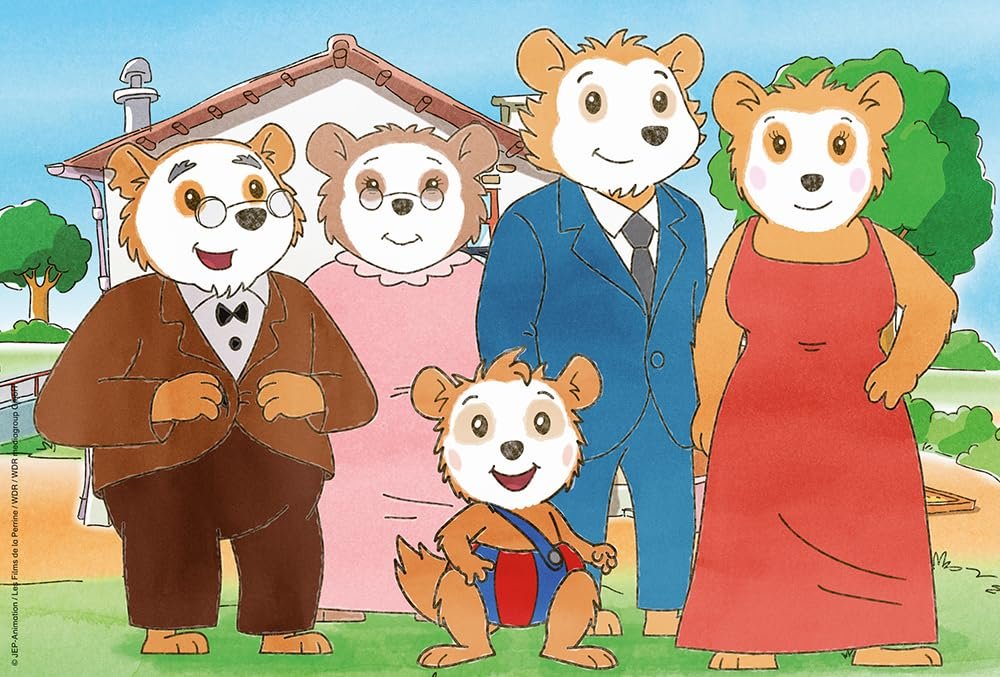 Детский пазл Schmidt Spiele 56414 Bobo Dormouse, Friends and Family 3 x 24 элемента, фото №5