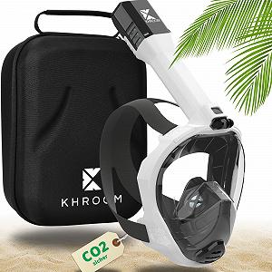 Маска для снорклінгу Khroom Seaview Pro Повнолицева - Фото 1