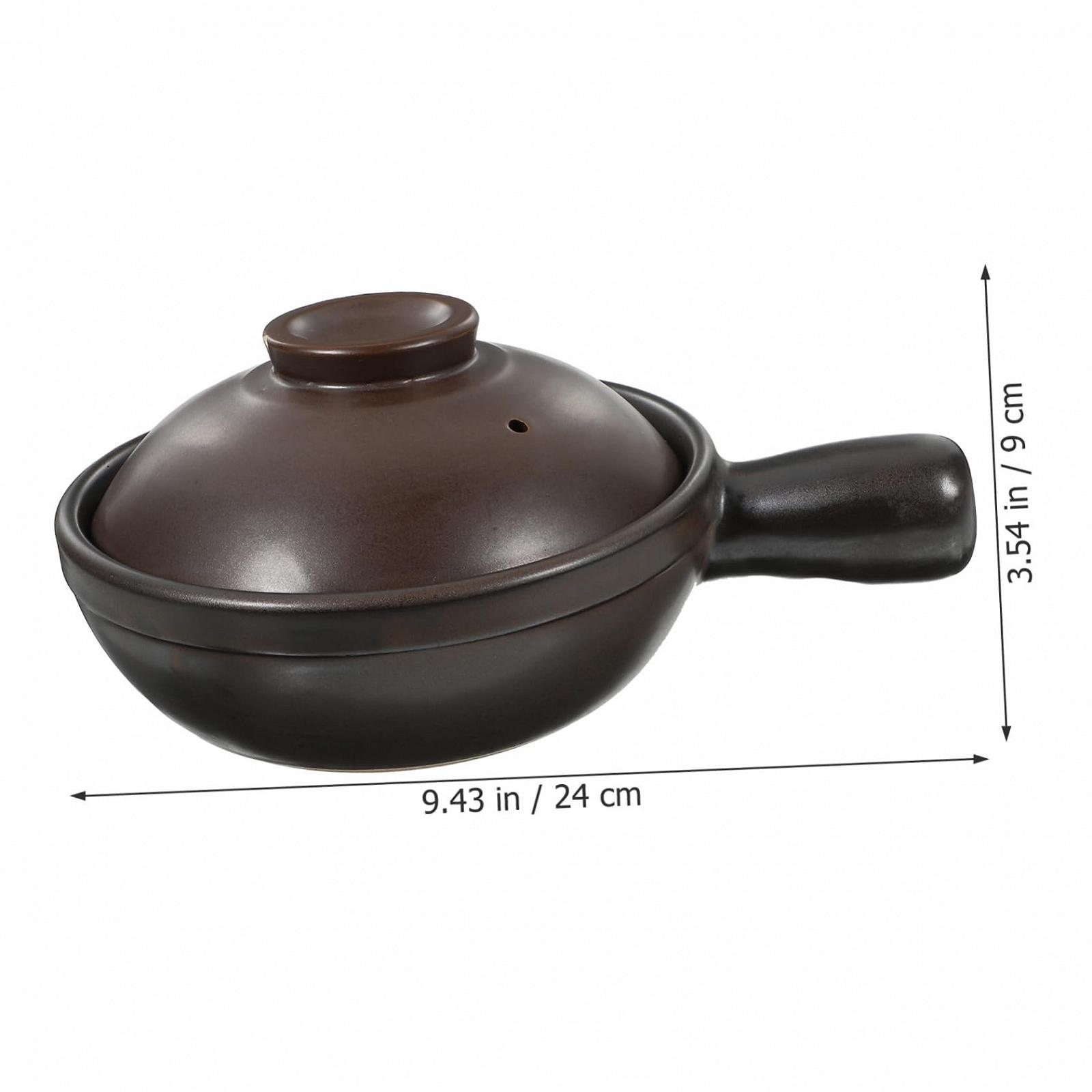 Кастрюля для запекания VICASKY с крышкой и ручкой для супа и риса, фото №6