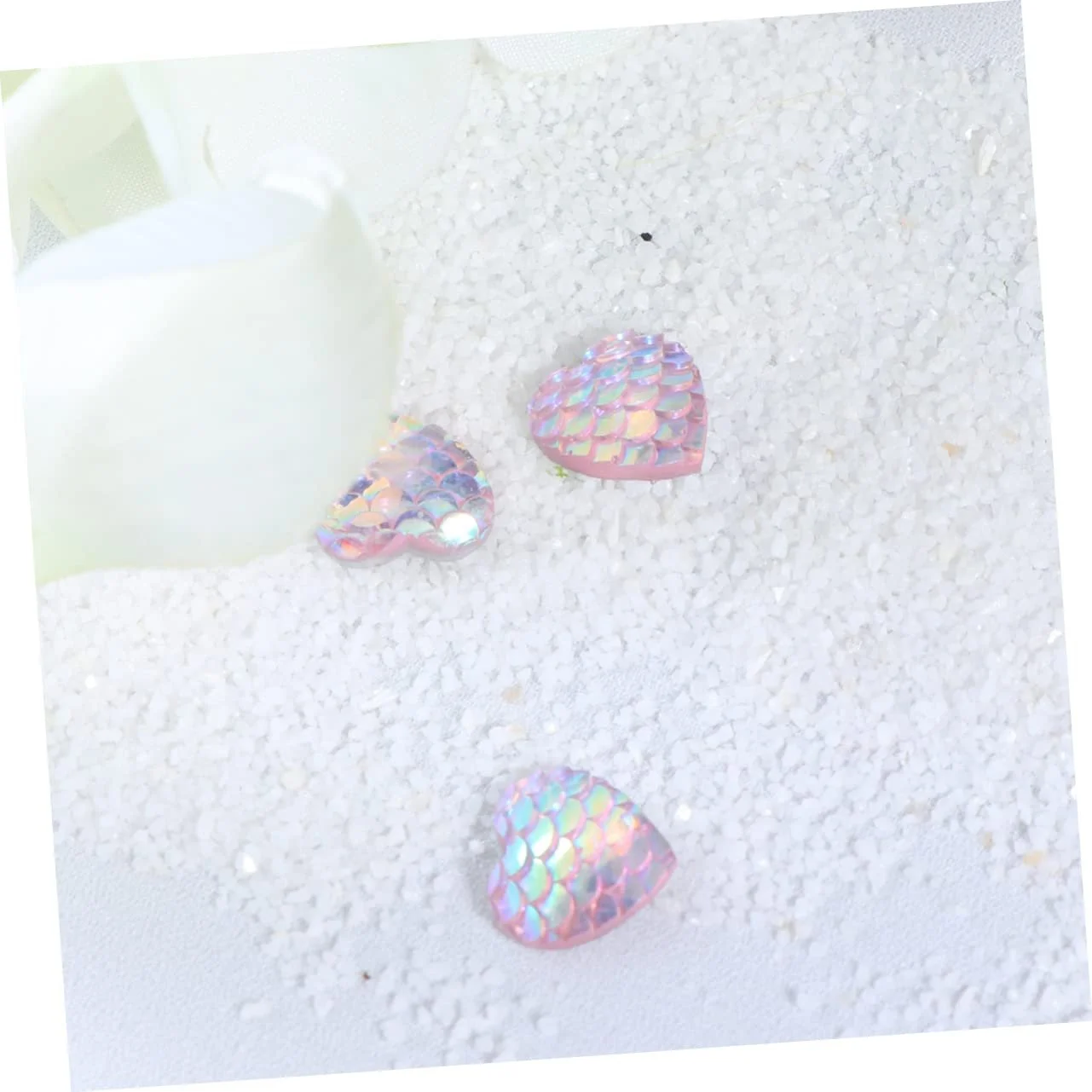 Стрази EXCEART Рибні луски Рожевий, фото №8