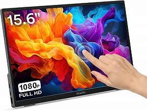 Монітор портативний сенсорний 15.6" Atlantis A05-P156AT1 Full HD IPS 60 Гц - Фото 1