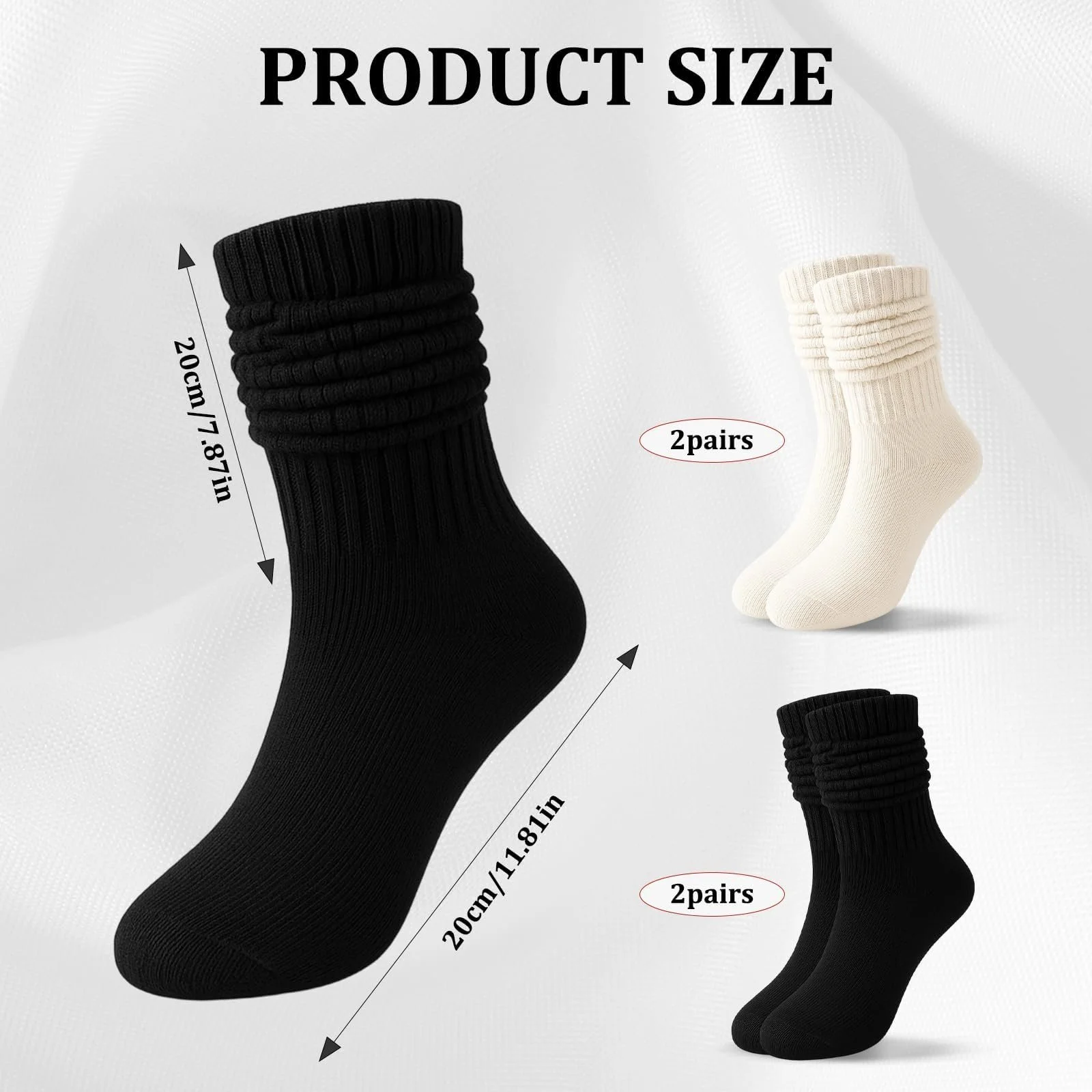 Жіночі гетри Комплект шкарпеток 4 шт, фото №3 Жіночі гетри Комплект шкарпеток 4 шт, фото №3