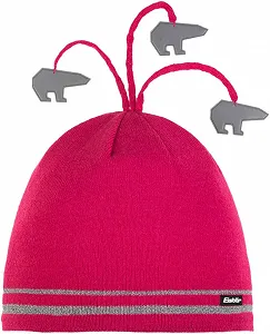 Шапка Eisbär Nara Reflective MÜ Kids pittipink 53 - Фото 1