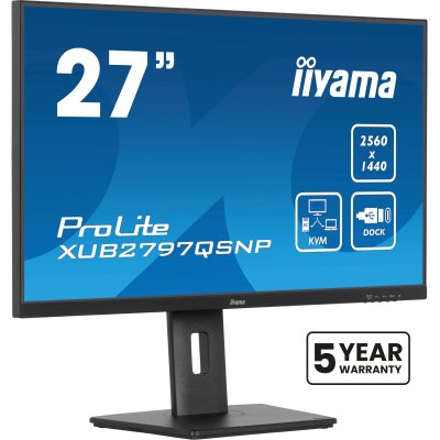 Монитор iiyama XUB2797QSNP-B1, фото №3 Монитор iiyama XUB2797QSNP-B1, фото №3