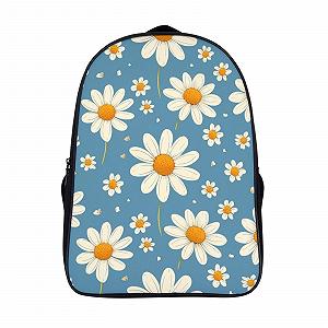 Ранець FPAKAKIIE Flower для хлопчиків, підлітків, шкільний рюкзак для дівчаток, шкільна сумка, дитячий шкільний ранець, подарунки для підлітків, шкільна сумка для дітей 40x28x16 см - Фото 1
