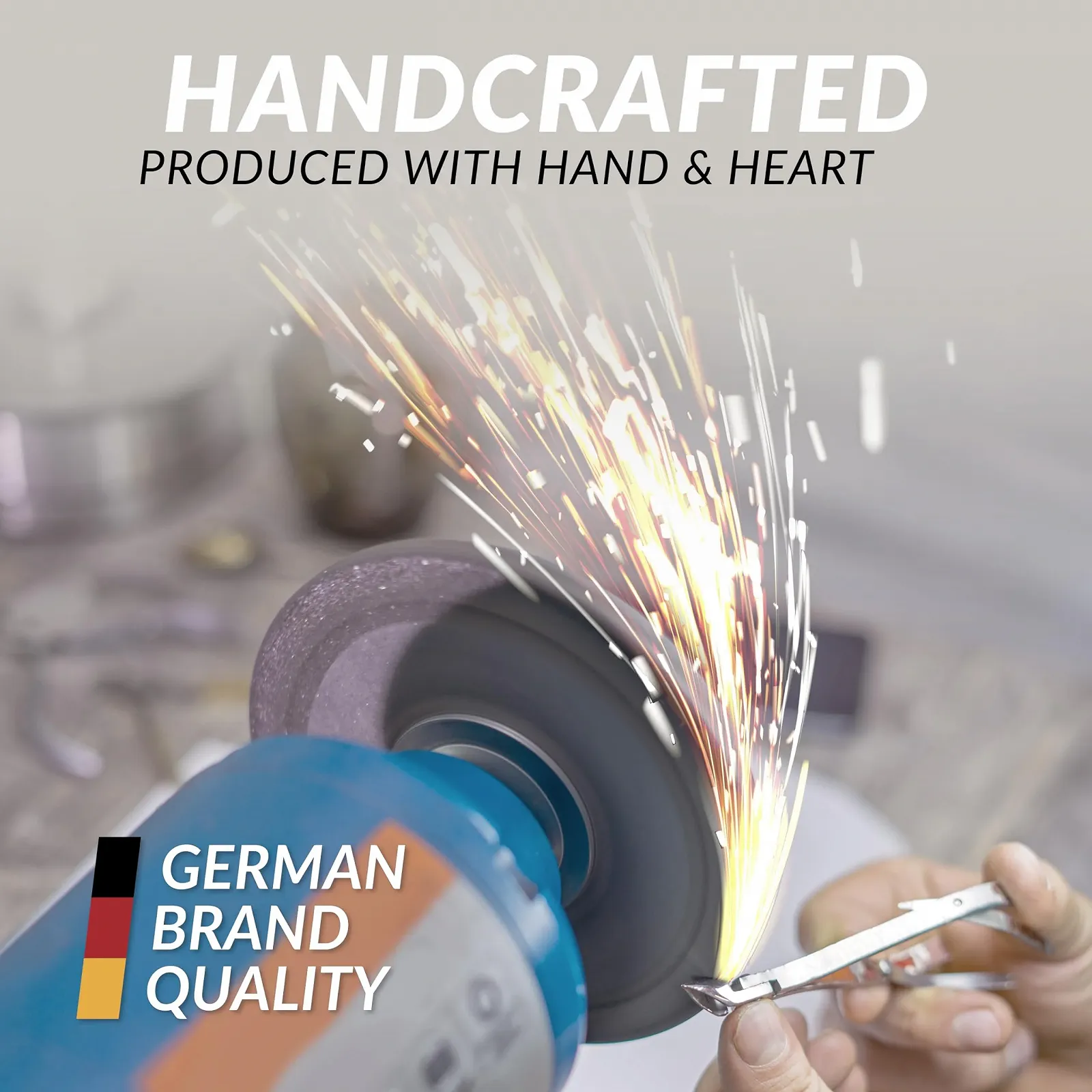 Набір для манікюру marQus Premium, 5 предметів, нержавіюча сталь, у чохлі зі справжньої шкіри, чорний, фото №8