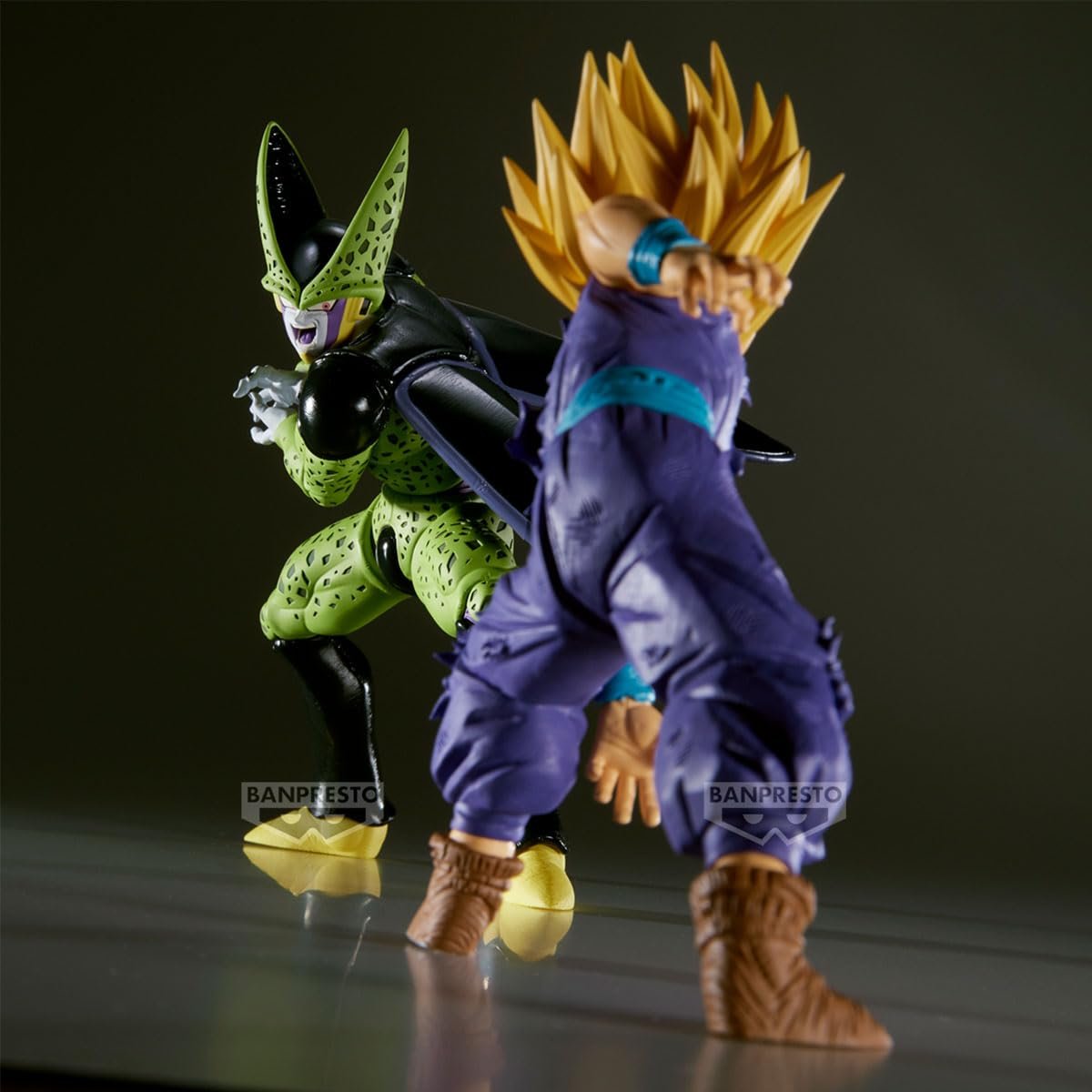 Фігурка Banpresto Dragon Ball Z Cell Vs Gohan Super Saiyan 13 см, різнокольорова, фото №7