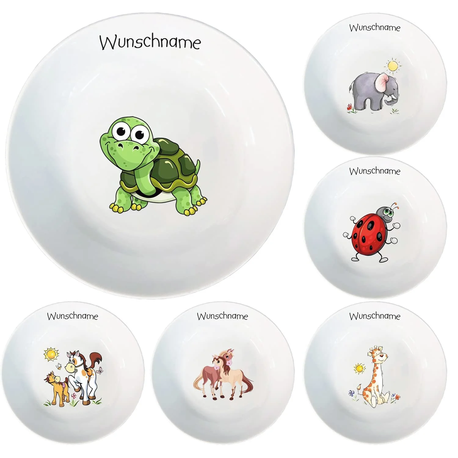 Детская Тарелка для каши Doriantrade Черепаха, фото №1 Детская Тарелка для каши Doriantrade Черепаха, фото №1