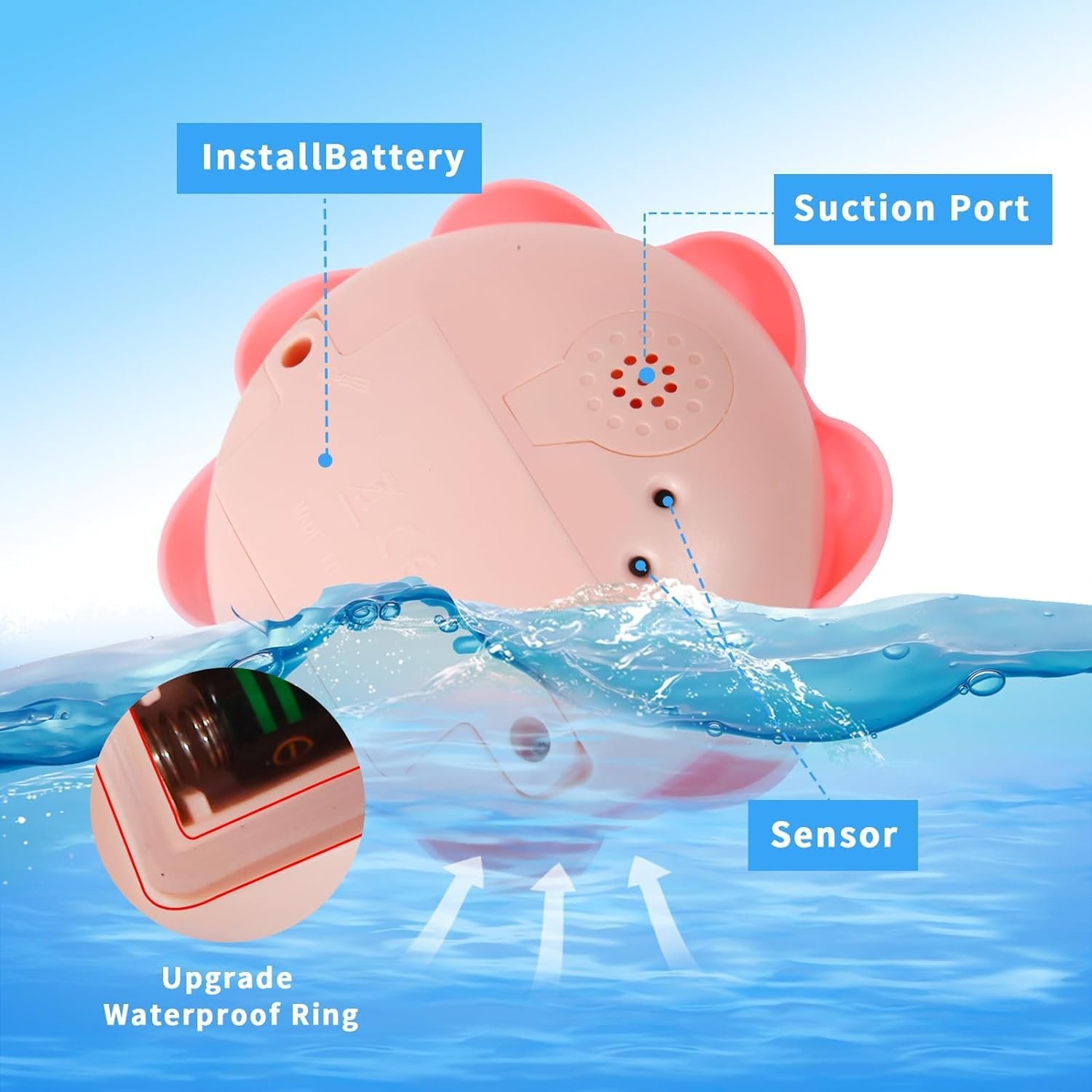 Игрушка для ванной NIWWIN для малышей, фото №4