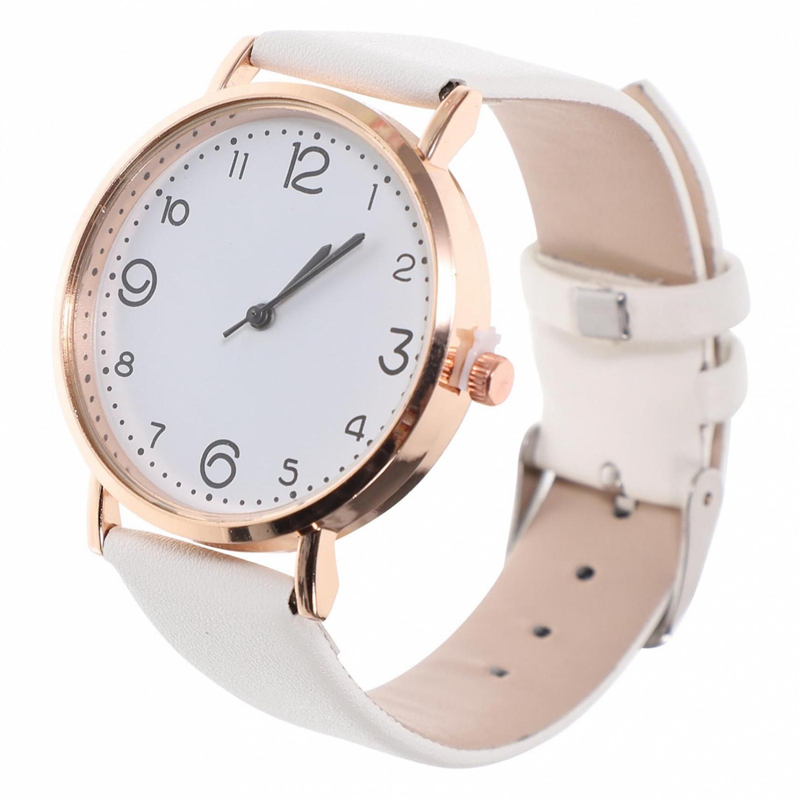 Годинник LIFKOME Жіночий Повсякденний Шкіряний Ремінець PU Класичний Дизайн, фото №1