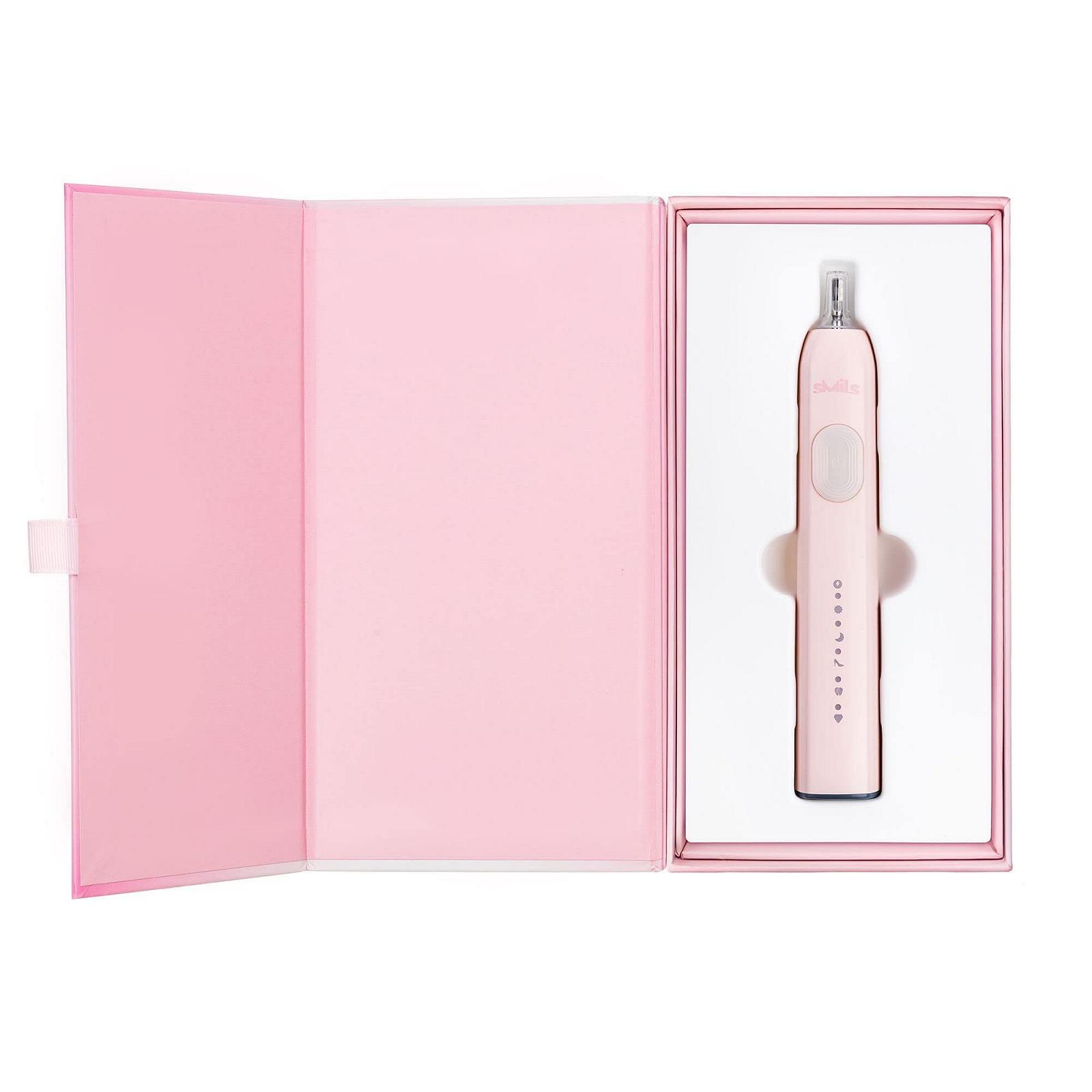 Електрична звукова зубна щітка Vitammy SMILS 5 режимів Пудровий рожевий, фото №5