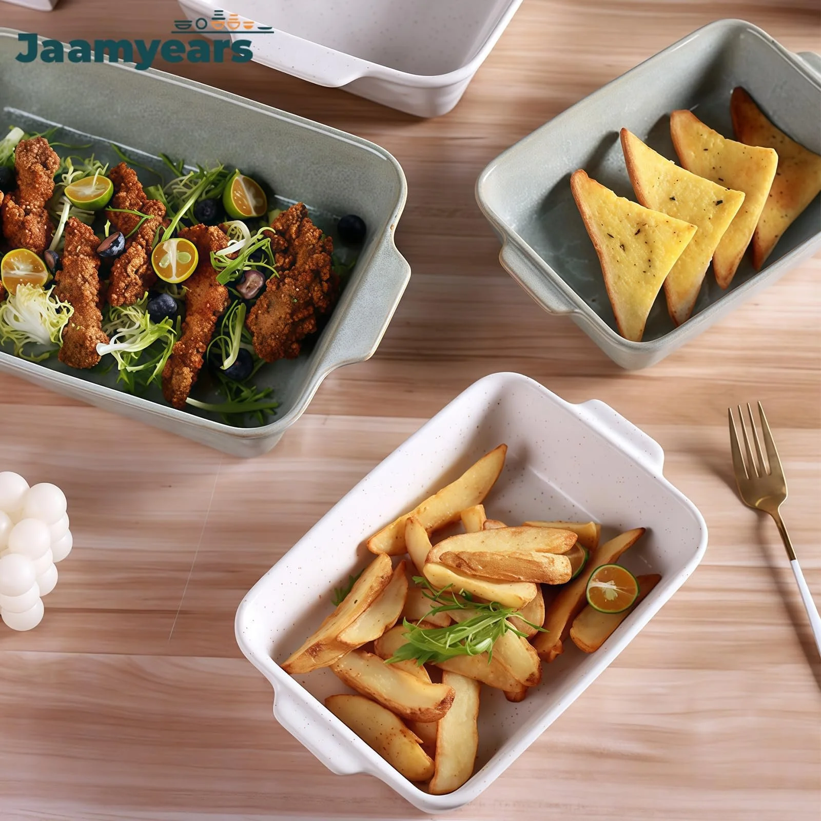 Форма для запікання керамічна для лазаньї термостійка, фото №6