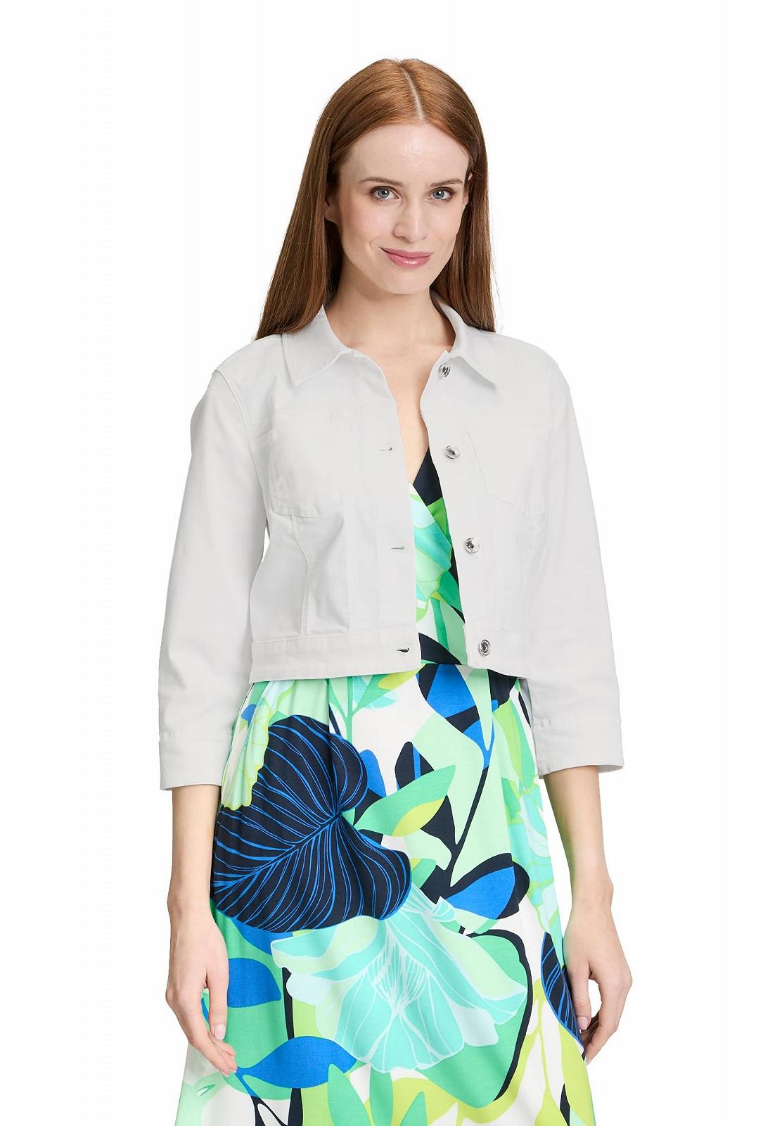 Джинсова Куртка Betty Barclay Жіноча з рукавами 3/4, фото №3 Джинсова Куртка Betty Barclay Жіноча з рукавами 3/4, фото №3