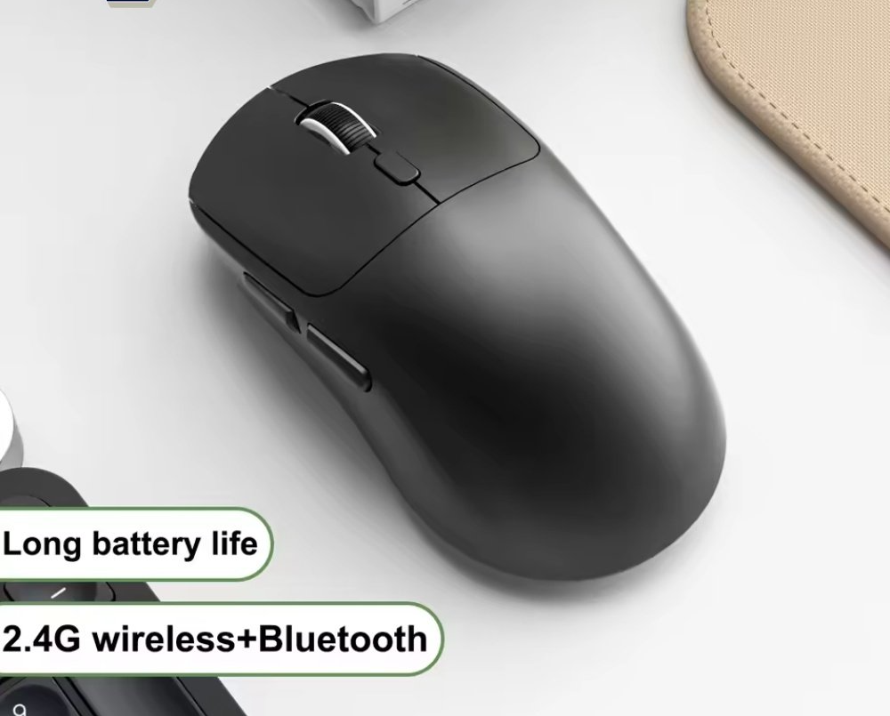 Миша безпровідна VYNEX M348 6400 DPI 1000 Hz 500 mAh Black, фото №2