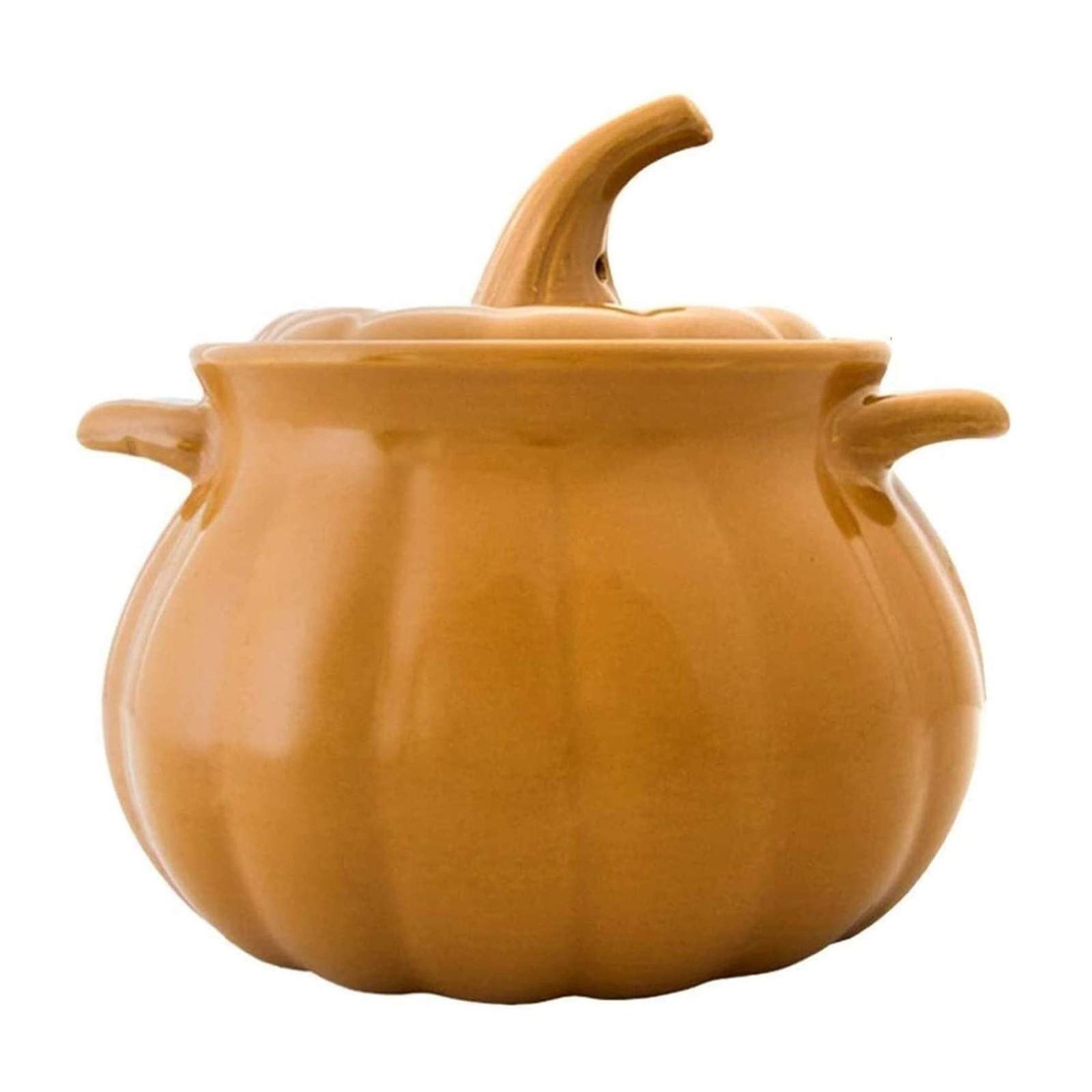 Форма для запекания Тыква Керамическая с крышкой Антипригарная 2 л, фото №1 Форма для запекания Тыква Керамическая с крышкой Антипригарная 2 л, фото №1