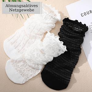 Носки с рюшами (8 пар) Черно-белые, 36-40 synthetic.ua - Фото 1