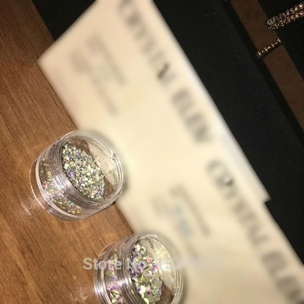 Стрази для нігтів Nagel Reize Kristall-AB SS4, 1440 штCrystal, фото №6