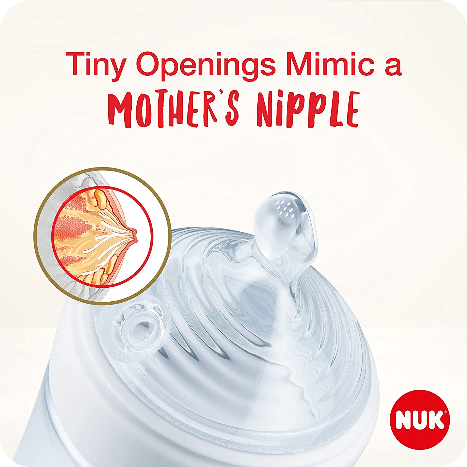 Набор детских бутылочек для кормления NUK Nature Sense 0-18 мес, фото №6