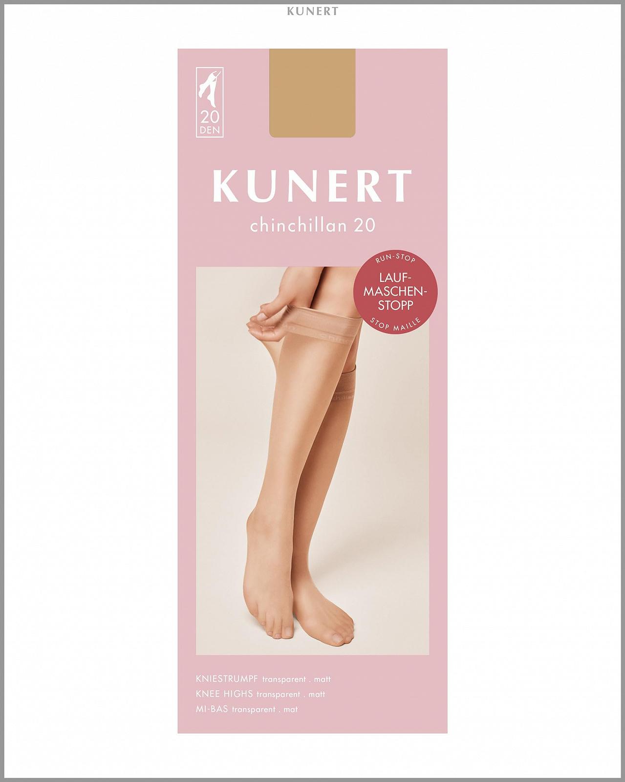 Жіночі шкарпетки до коліна KUNERT Chinchillan Run Stop 20 Denier, фото №5