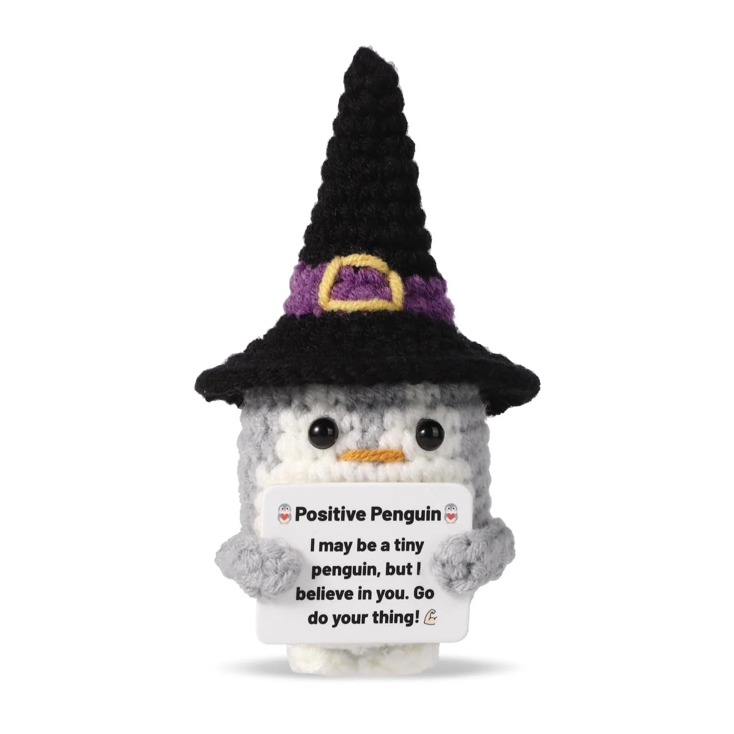 Положительный пингвин, вязаный крючком, фото №1 Положительный пингвин, вязаный крючком, фото №1