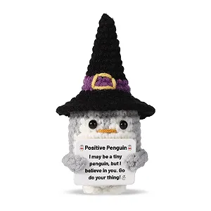 Положительный пингвин, вязаный крючком - Фото 1