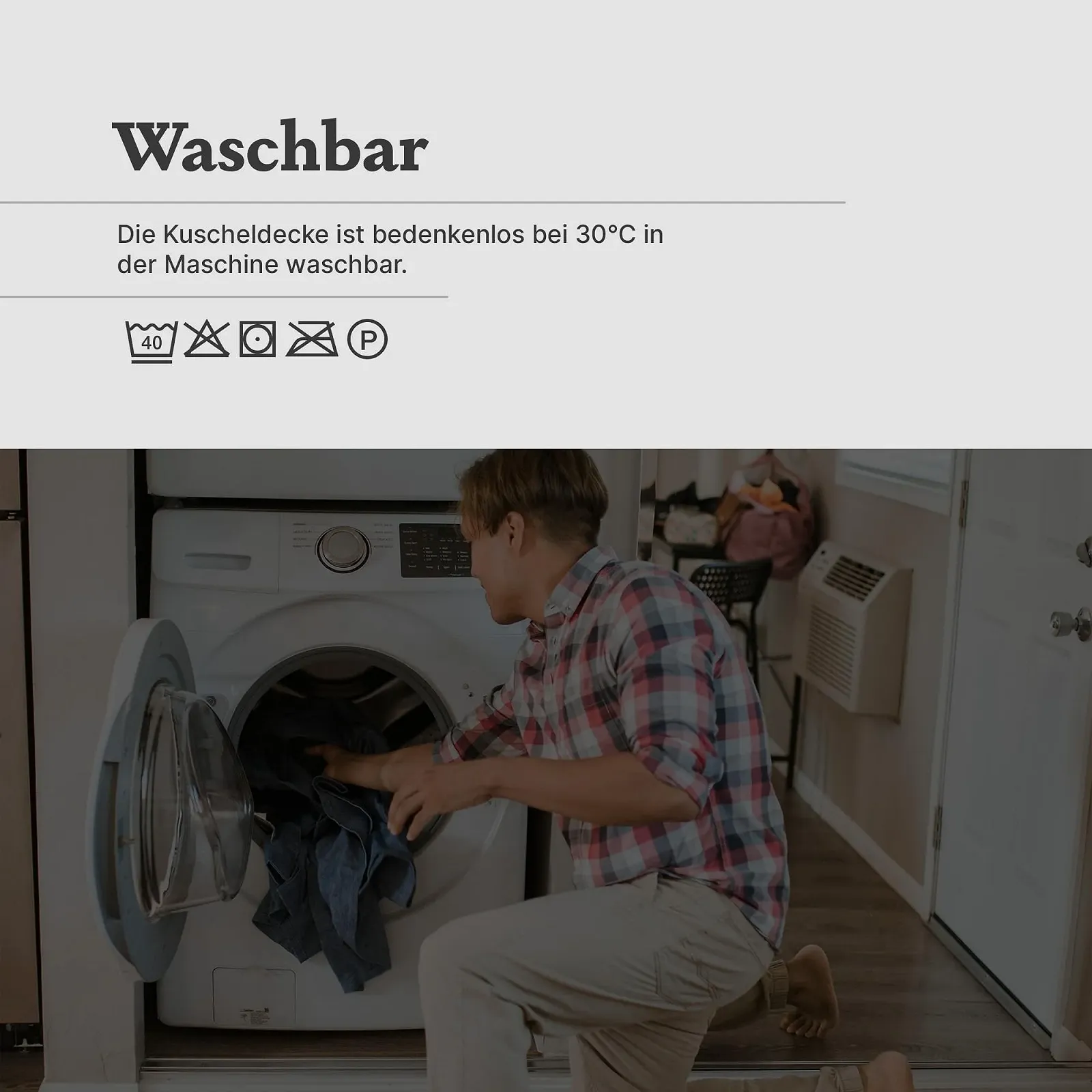 Покривало Cashmere Touch 150 x 200 см (Антрацит), фото №9