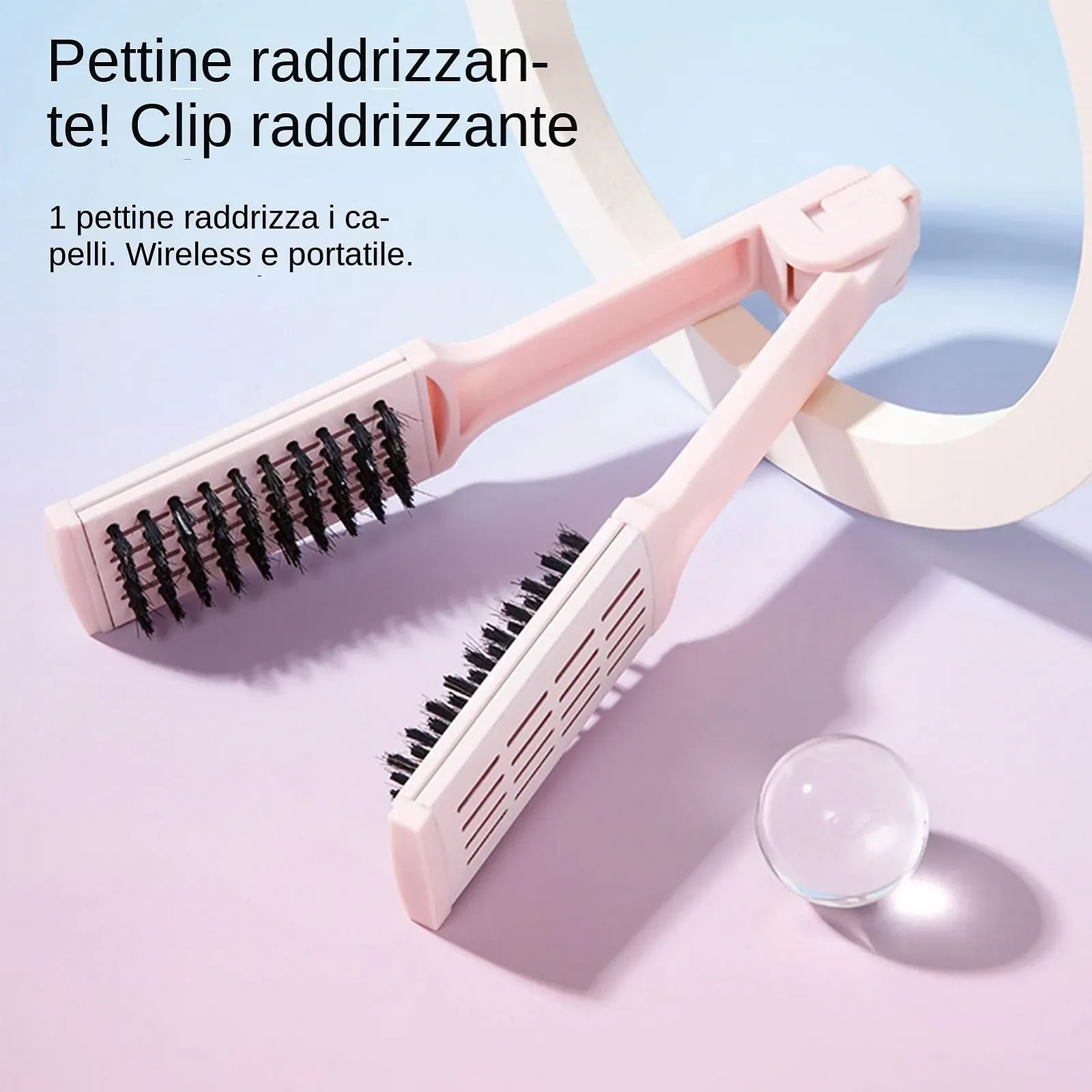 Щітка-випрямляч для волосся Hair Straightening Brush універсальна для жінок та чоловіків, фото №4 Щітка-випрямляч для волосся Hair Straightening Brush універсальна для жінок та чоловіків, фото №4