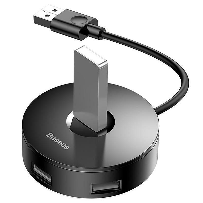Перехідник HUB Baseus Round Box USB to 3.0 3USB 2.0 CAHUB-F, фото №5