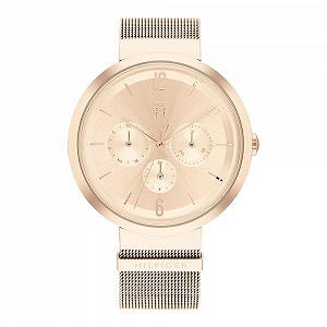 Женские часы Quartz Tommy Hilfiger Multi Dial 1782538 Carnation Gold Elegant - Фото 1