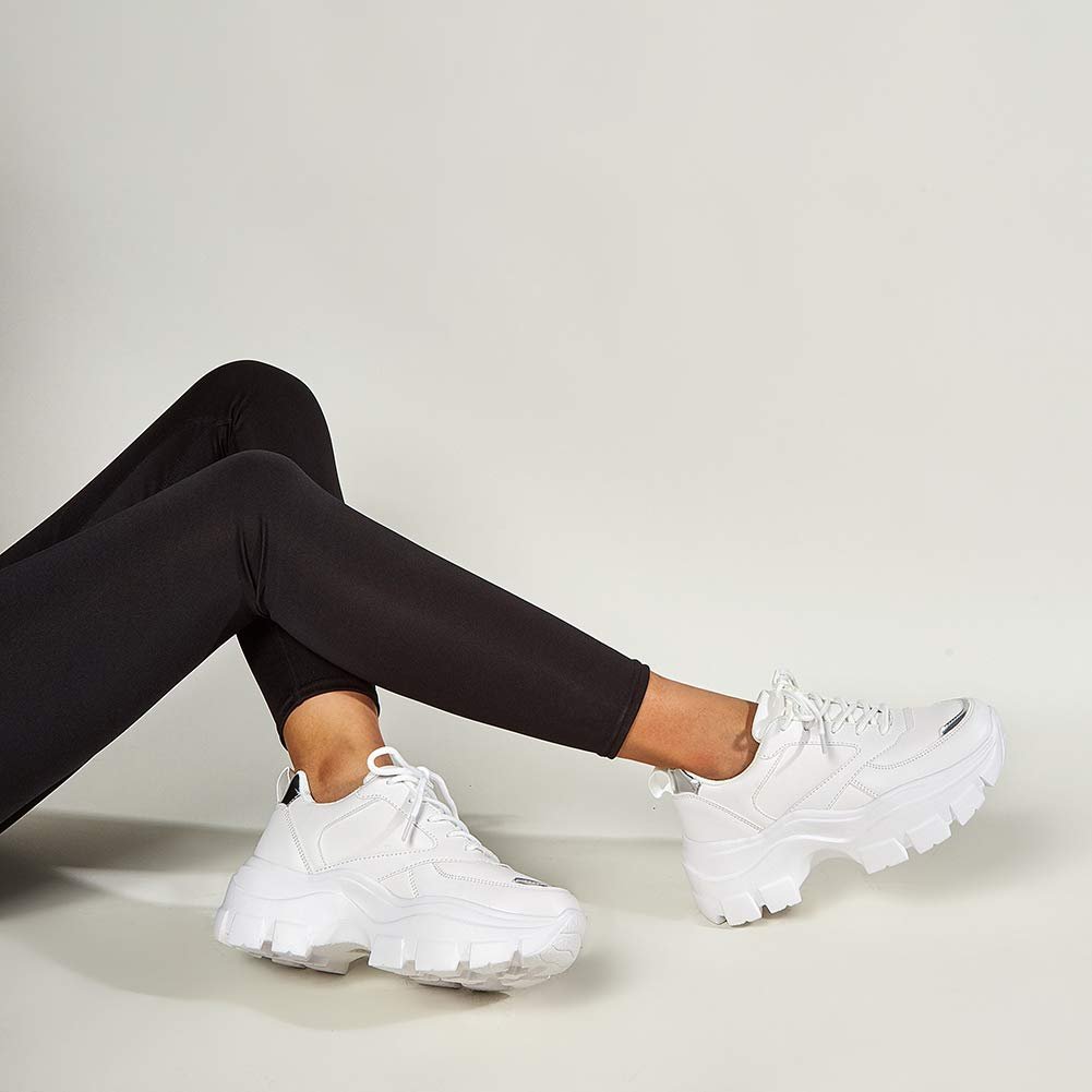 Кросівки Lucky Step Жіночі 90S Платформа Стрази, фото №4
