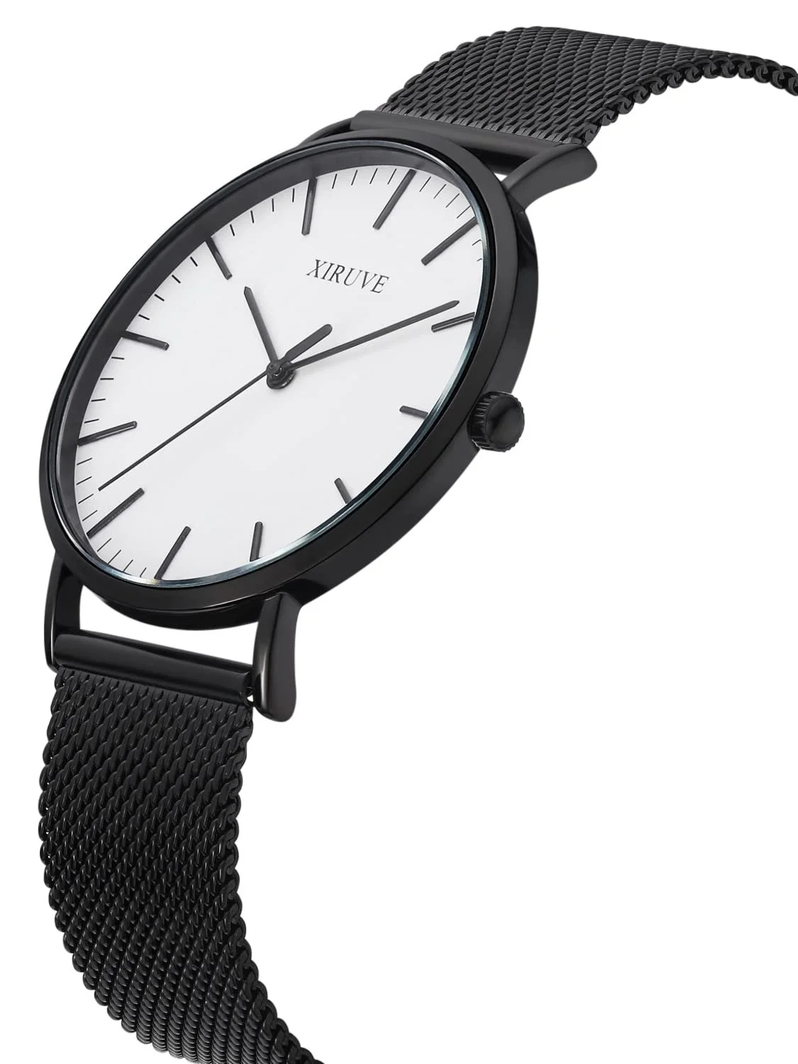 Наручные часы Ultra Thin Quartz Mesh Stainless Steel Minimalist, фото №2