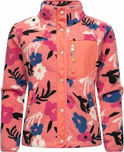 Куртка плюшевая Ragwear Женская с цветочным узором Appopis - Фото 1