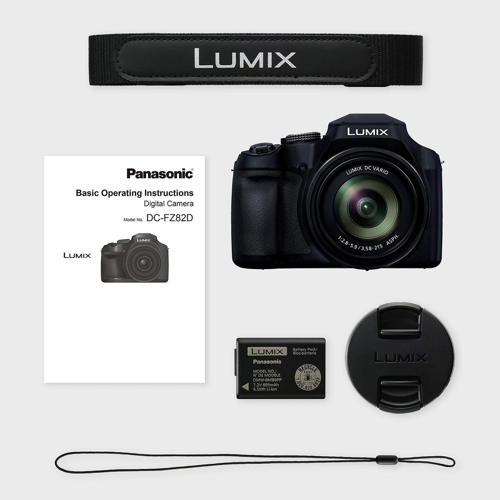 Фотокамера Bridge Panasonic Lumix DC-FZ82DE 18.1 МП, объектив 20-1200 мм F2.8-5.9, 4K видео и фото, OLED Live View видоискатель, сенсорный ЖК-экран, USB-C, черный, фото №7