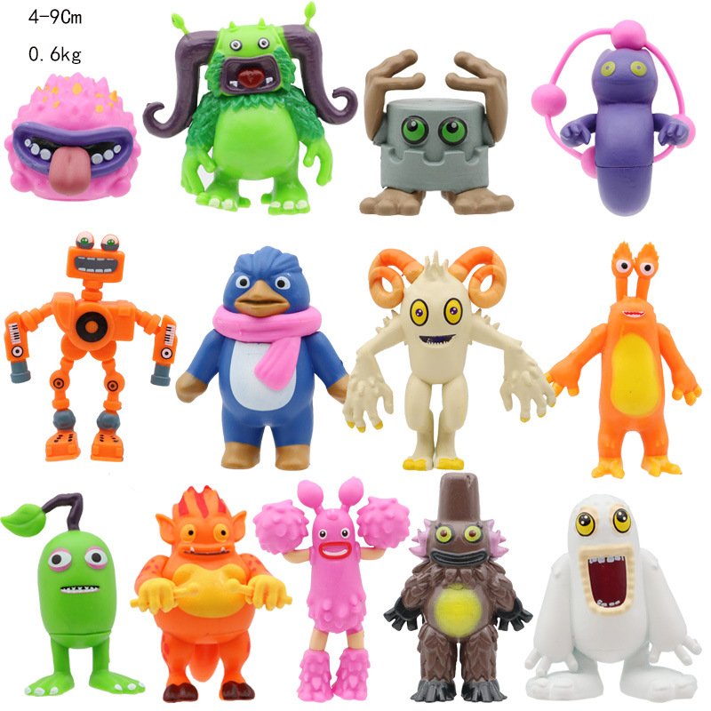 Набір фігурок "My Singing Monsters", 13 шт, 4-9 см, фото №2