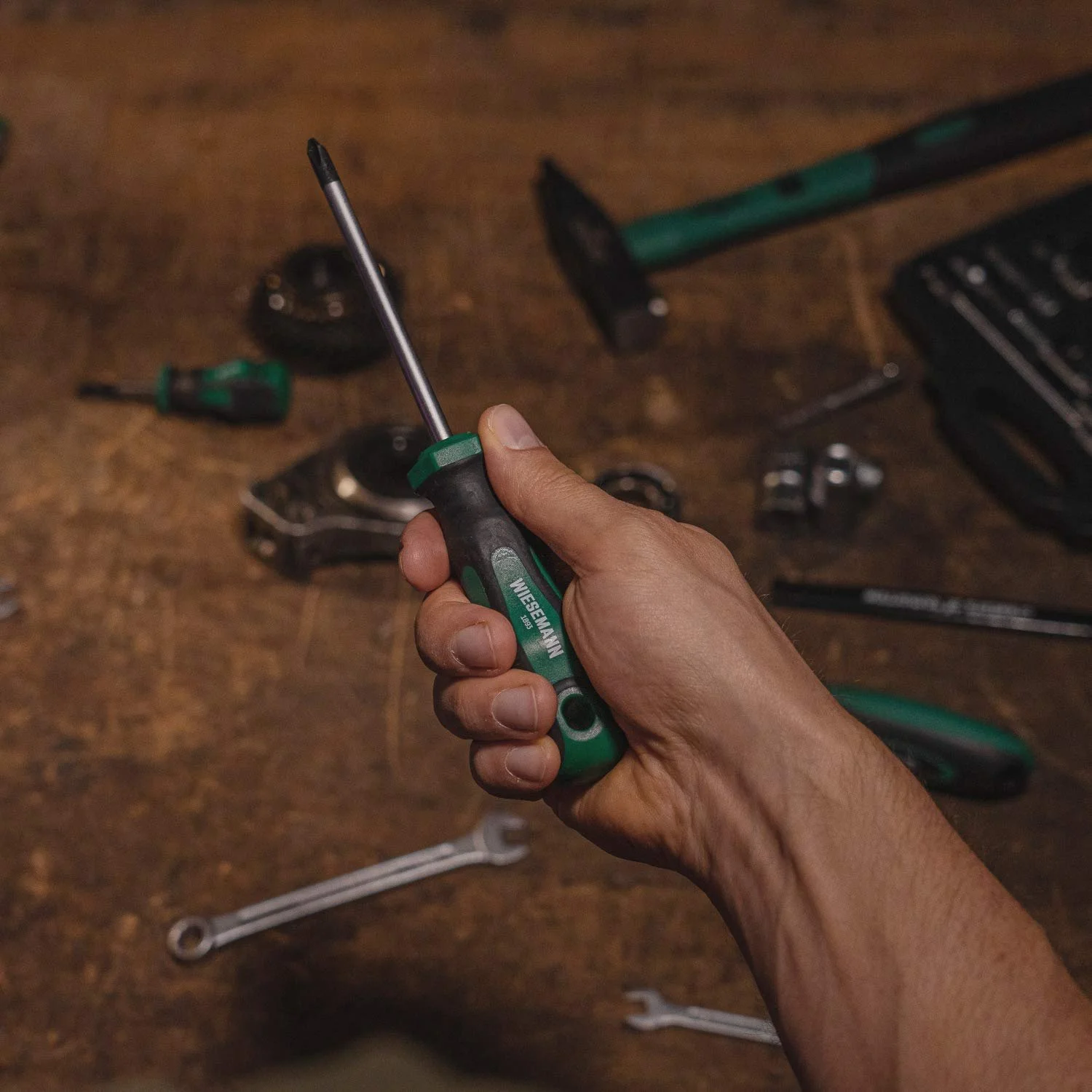 Набір діелектричних викруток Wiesemann 1893 80454 VDE 7 предметів, фото №7