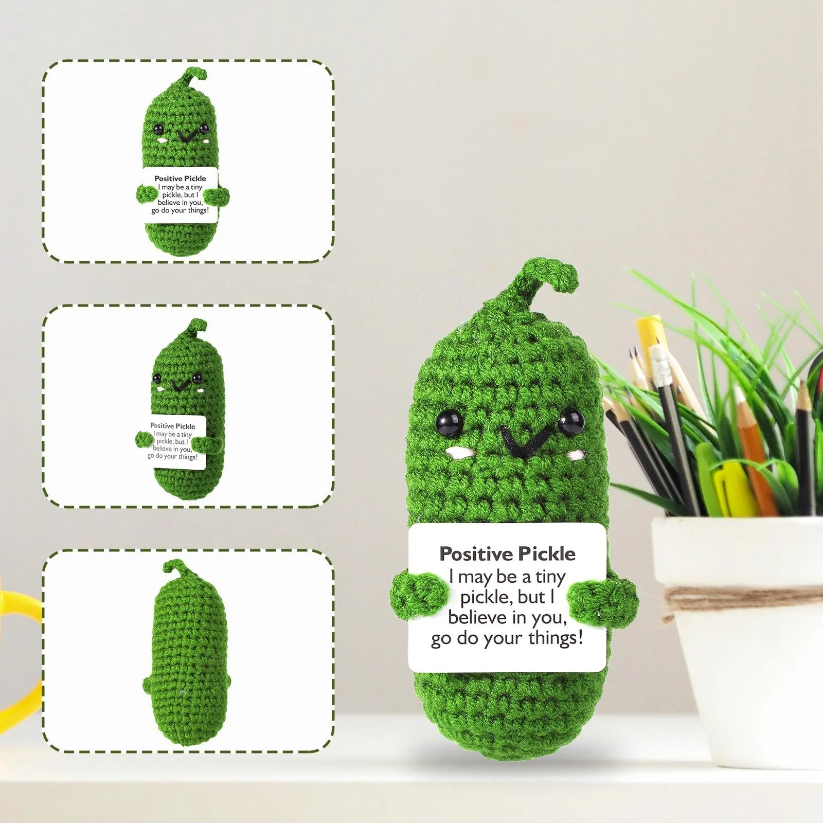 Набор NQEUEPN 2 Огурца Маринованных для Эмоциональной Поддержки, фото №3 Набор NQEUEPN 2 Огурца Маринованных для Эмоциональной Поддержки, фото №3