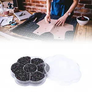 Стрази Emoshayoga S601 Темно-фіолетовий synthetic.ua - Фото 1