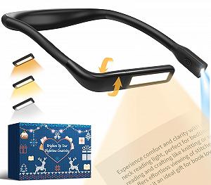 Лампа для читання на шию EastPin LED 3 кольори акумуляторна гнучка - Фото 1