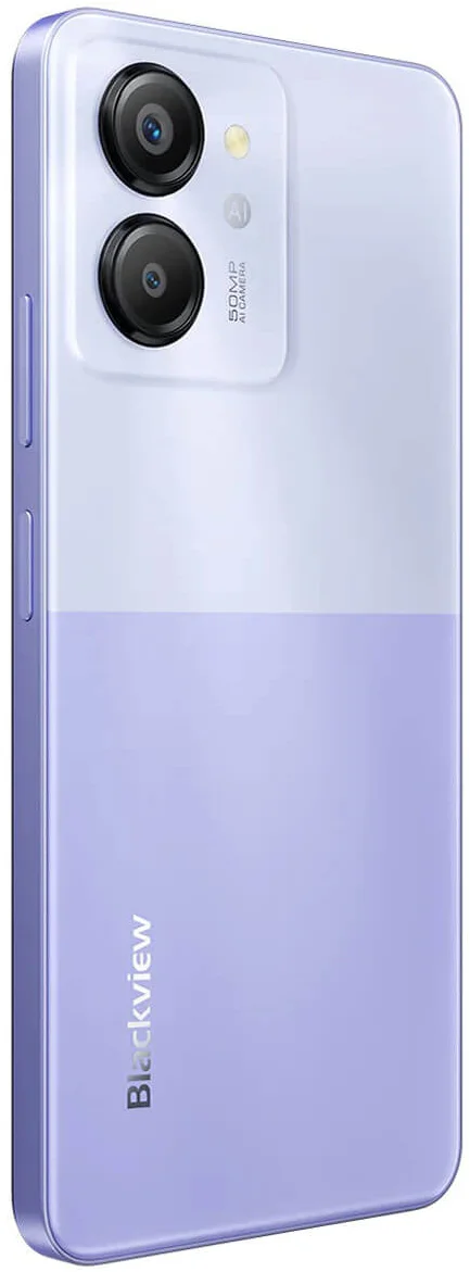Смартфон 6.75" Blackview Color 8 8/128GB 4G 2-SIM 50/2Мп 8 ядер Android 13 Фиолетовый, фото №7