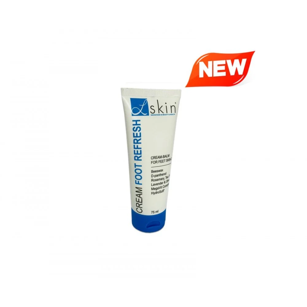 Крем-бальзам для ног «Footrefresh» для ухода за сухой и огрубевшей кожей стоп серии l'skin® / 75 мл, фото №1