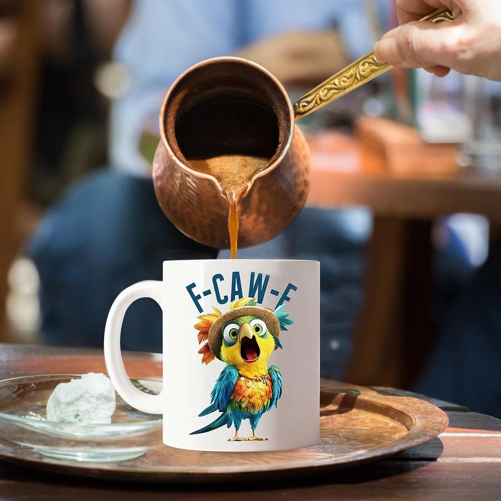 Кружка Кофейная Курица 350 мл Керамическая в Стиле Кантри для Дома, фото №8