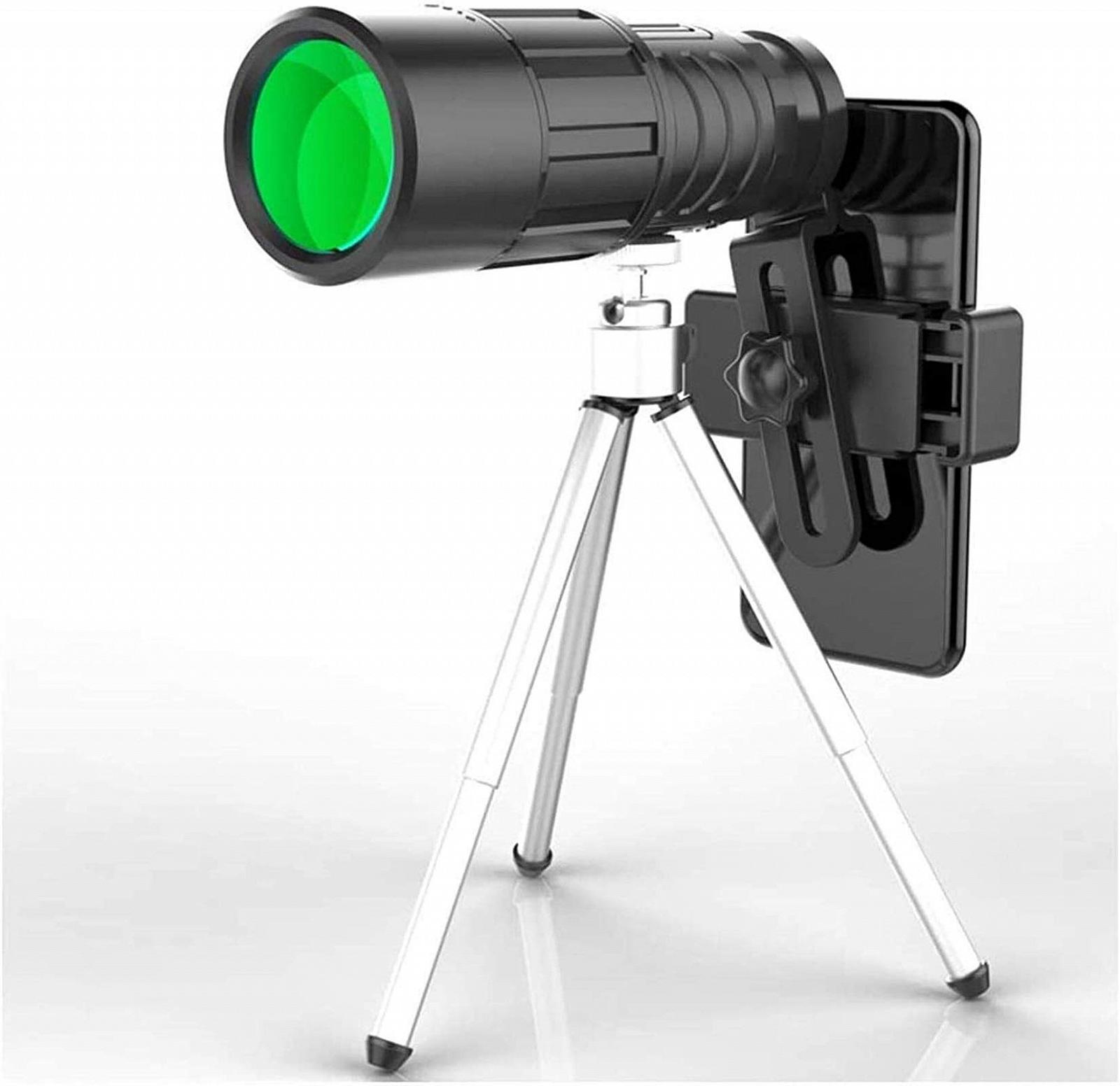 Монокуляр QHYTL Tragbares Monokular Kompakt з триногою Великій вигляд Окуляр BAK4 Prism FMC Об'єктив Monokulare, фото №4