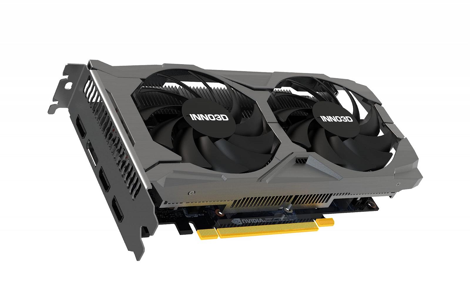 Inno3D GeForce GTX 1650 Twin X2 OC V3 4GB GDDR6 Відеокарта, фото №2