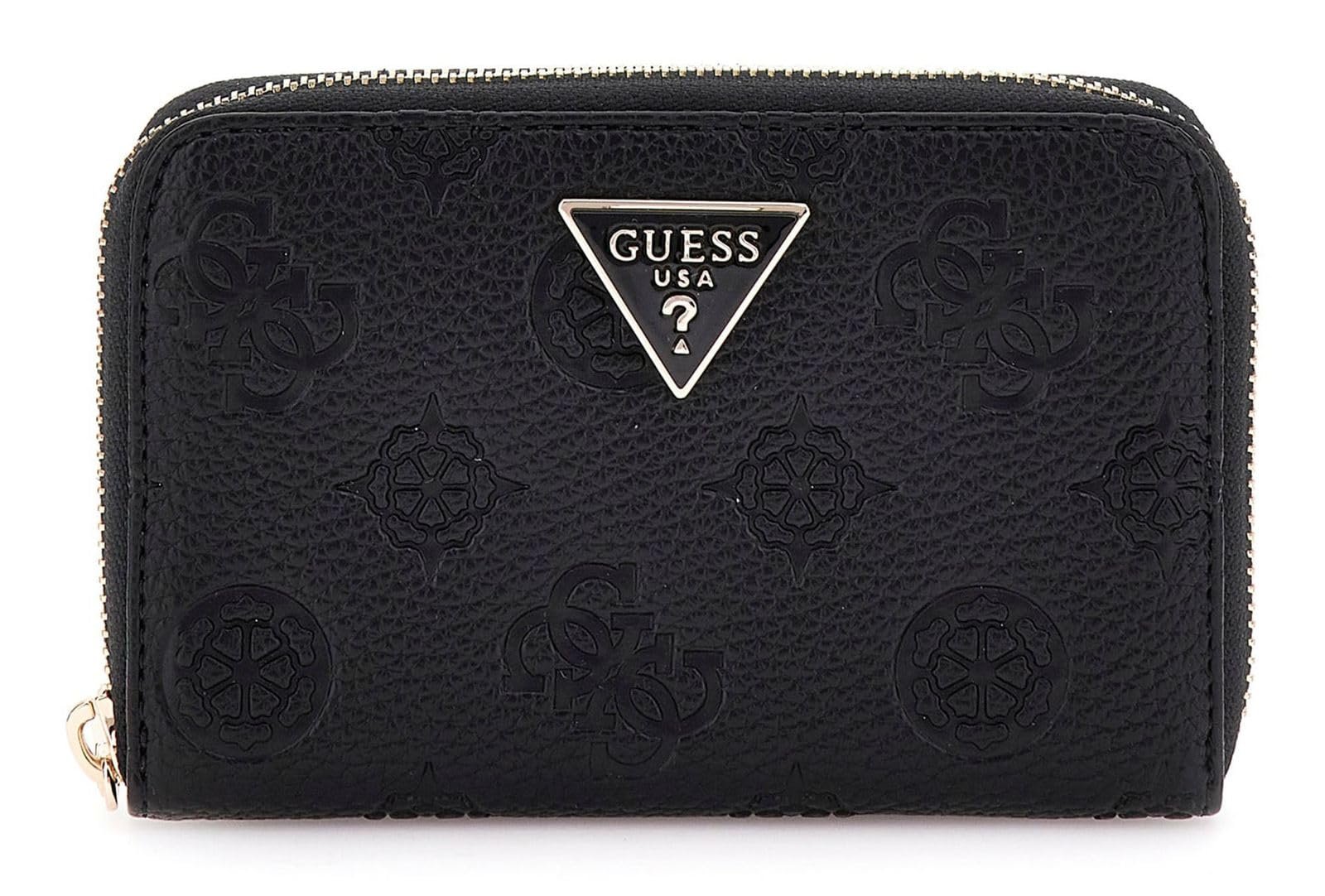 Гаманець GUESS Cresidia SLG Zip Around Wallet M Black Чорний Класичний, фото №1