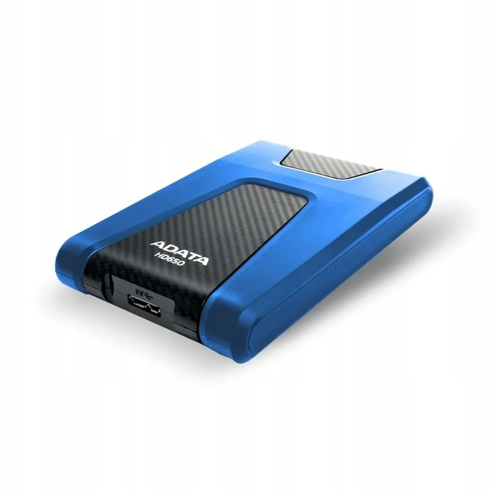 Внешний жесткий диск ADATA DashDrive Durable HD650 AHD650-1TU31-CBL 1 TB 2.5" USB 3.1 Синий, фото №5