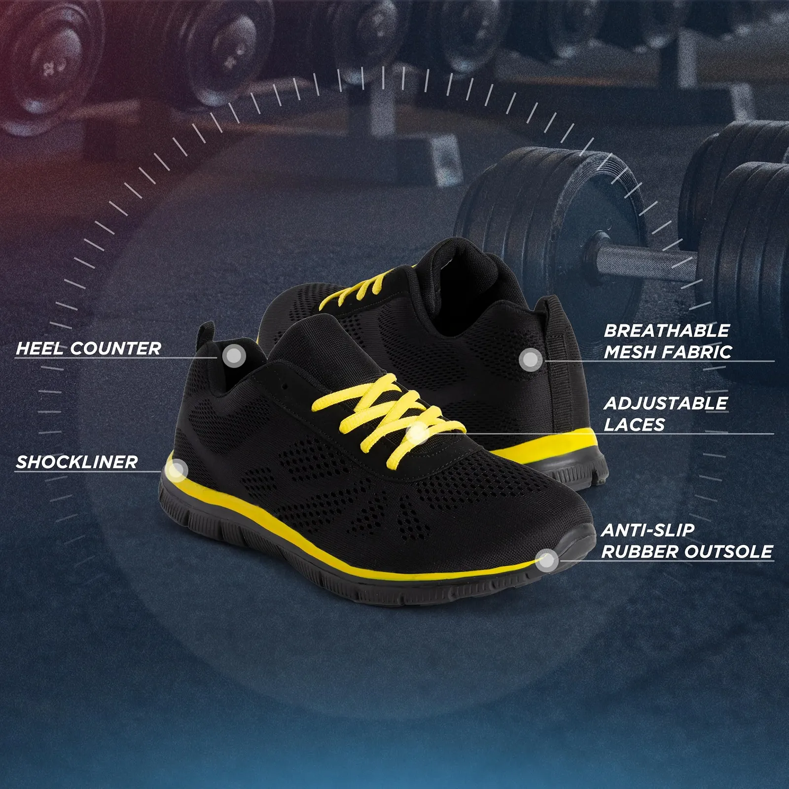 Кроссовки мужские Grid, фото №4