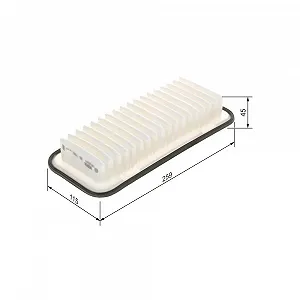 Фильтр воздушный BOSCH 1 457 433 971 для CITROËN DAIHATSU ISUZU PEUGEOT SUBARU TOYOTA - Фото 1