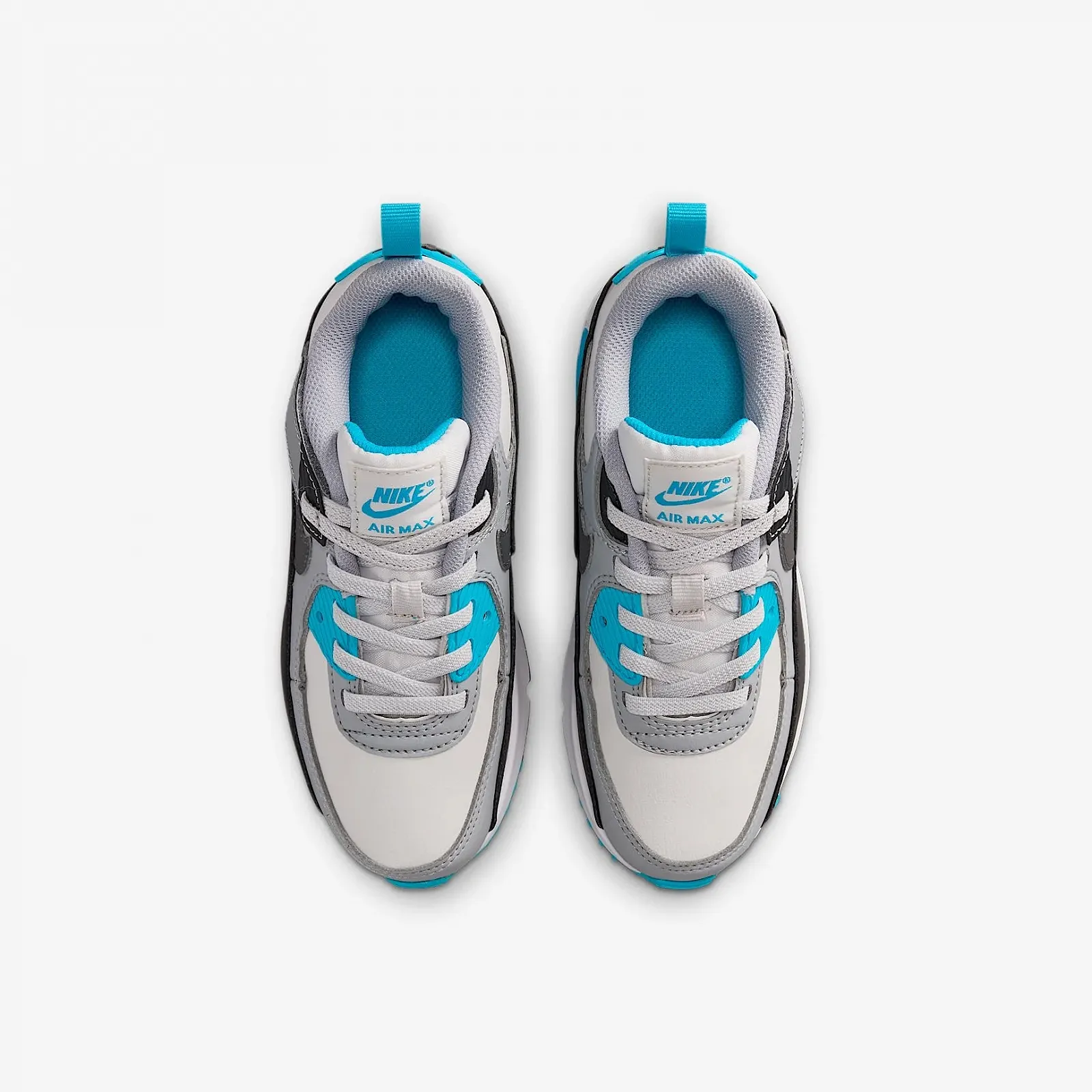 Кроссовки NIKE Air Max 90 EasyOn (PS) IH1417-034 Серый Детские, фото №4